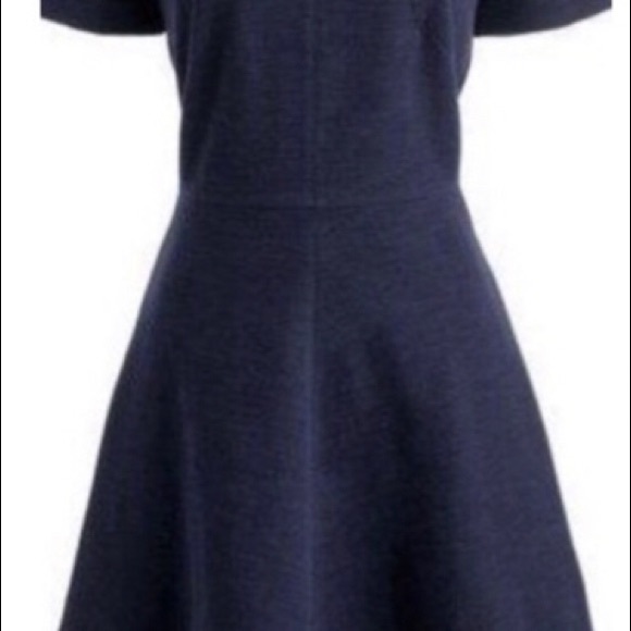J. Crew navy dress. Size 8. - Picture 8 of 8